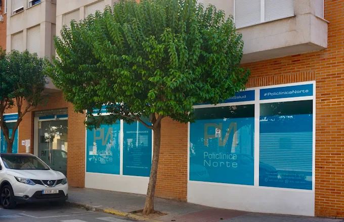 Fachada de Policlínica Norte Moncada, en Hispanitat 29